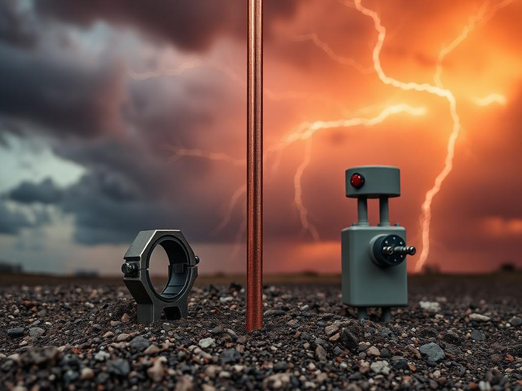 Topraklama ve Yıldırımdan Korunma — Evrim Elektrik ürün grubu